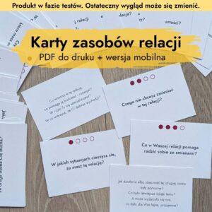 PRZEDSPRZEDAŻ  II Karty zasobów relacji – 55 pytań do rozmowy i budowania bliskości